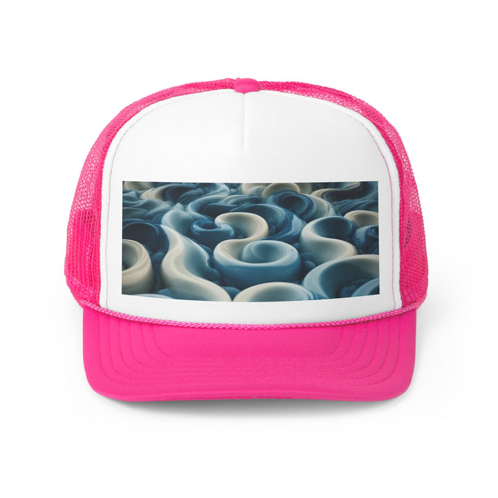 Enigmatic Swirling Abyss - Trucker Hat - Hats - g(0D·IO) - Pink - One size -