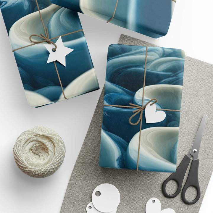 Enigmatic Swirling Abyss - Wrapping Paper - Home Decor - g(0D·IO) - 30'' x 72'' - Matte -