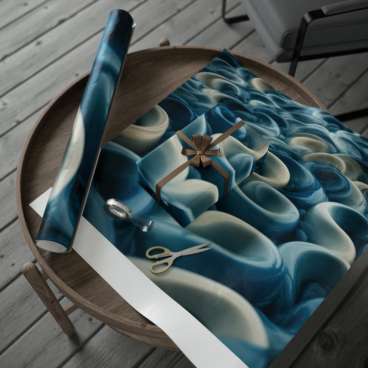 Enigmatic Swirling Abyss - Wrapping Paper - Home Decor - g(0D·IO) - 30'' x 72'' - Matte -