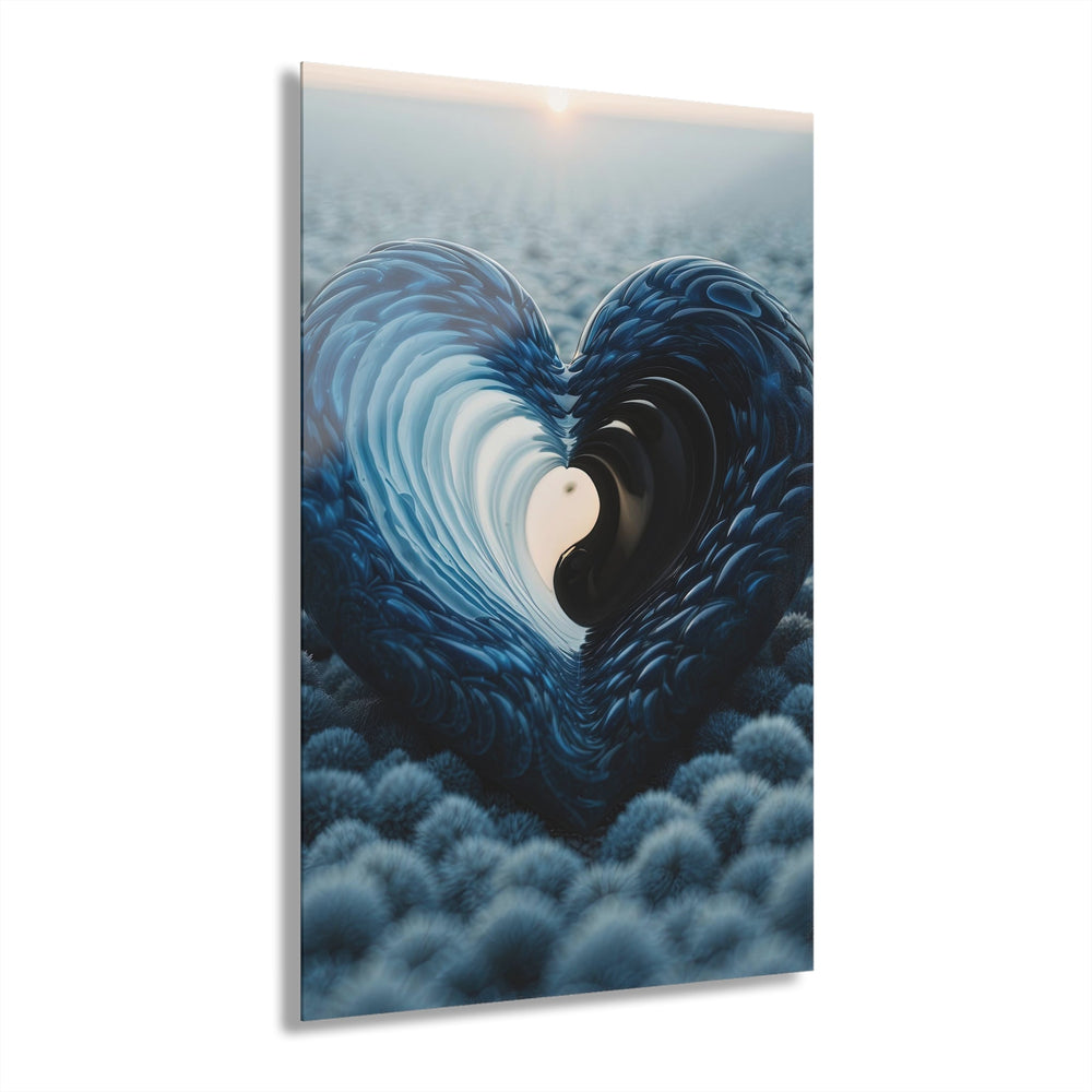 Eternal Ocean Love - Acrylic Prints (French Cleat Hanging) - Home Decor - g(0D·IO) - 24" x 36" (Vertical) - 0.25'' -