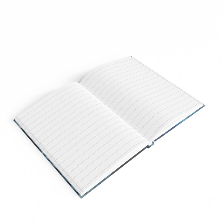 Eternal Ocean Love - Hard Backed Journal - Paper products - g(0D·IO) - Graph - A5 - White