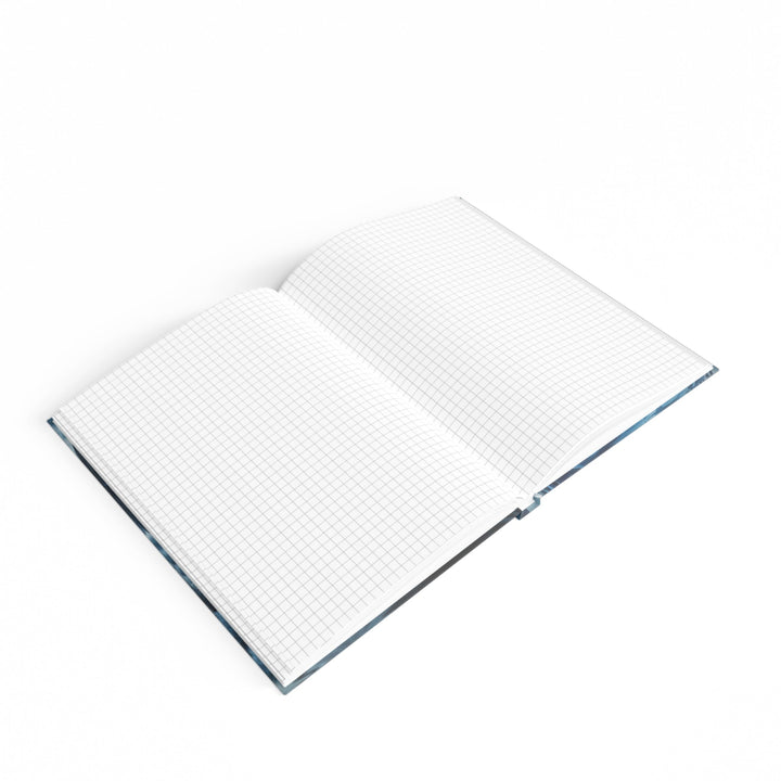 Eternal Ocean Love - Hard Backed Journal - Paper products - g(0D·IO) - Graph - A5 - White