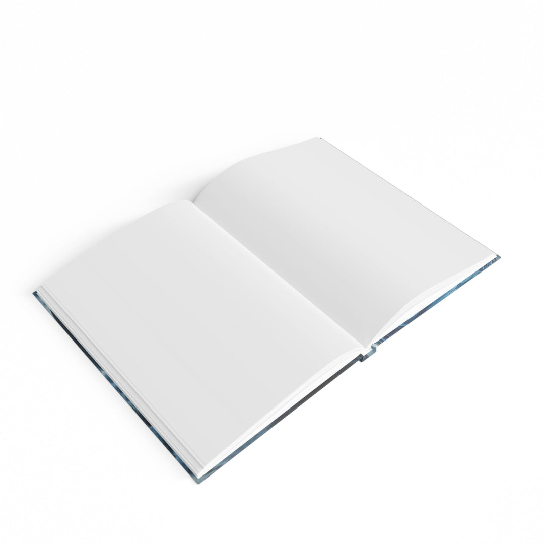 Eternal Ocean Love - Hard Backed Journal - Paper products - g(0D·IO) - Graph - A5 - White