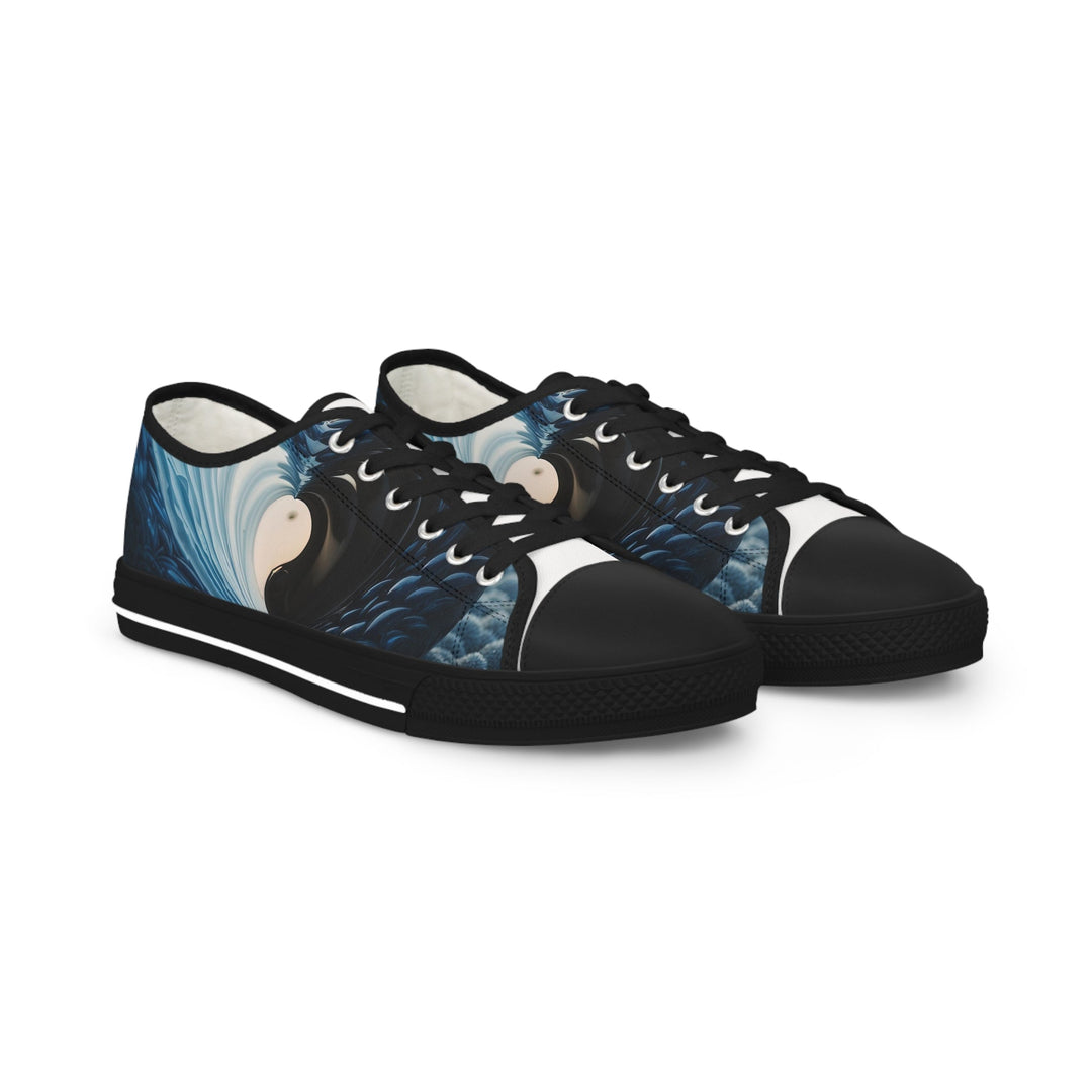 Eternal Ocean Love - Men's Lowtop Sneakers - Shoes - g(0D·IO) - US 5 - Black sole -