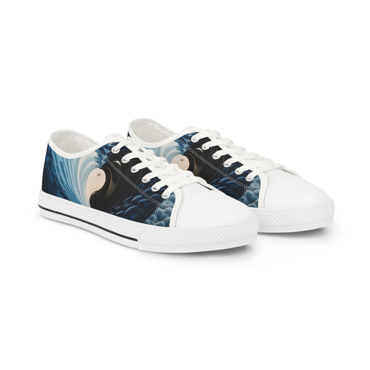 Eternal Ocean Love - Men's Lowtop Sneakers - Shoes - g(0D·IO) - US 5 - White sole -