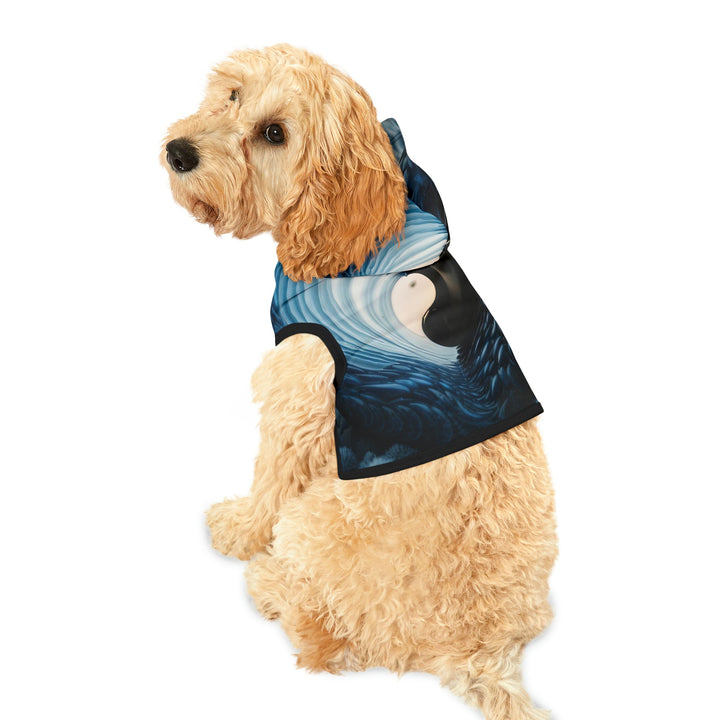 Eternal Ocean Love - Pet Hoodie - Pets - g(0D·IO) - XXS - Black Rib -