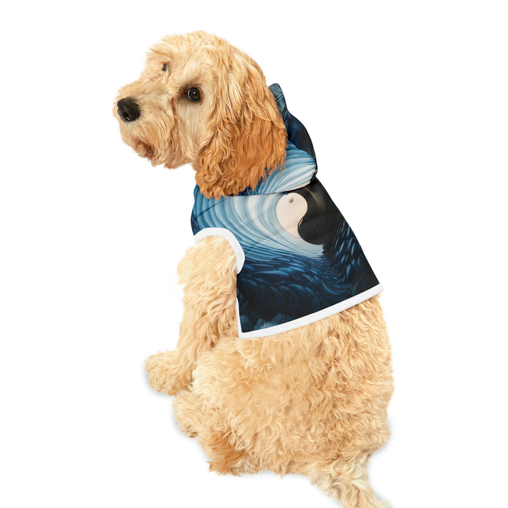 Eternal Ocean Love - Pet Hoodie - Pets - g(0D·IO) - XXS - Black Rib -