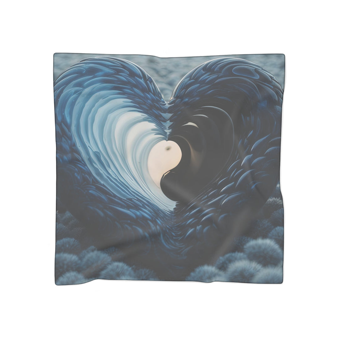 Eternal Ocean Love - Poly Scarf - Accessories - g(0D·IO) - Poly voile - 50" × 50" -