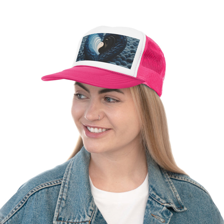 Eternal Ocean Love - Trucker Hat - Hats - g(0D·IO) - Pink - One size -