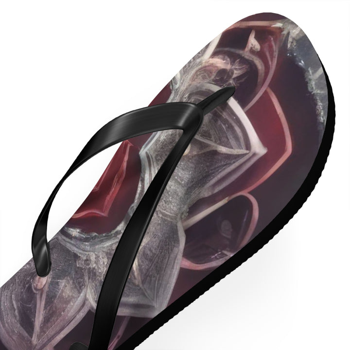 Ethereal Crystal Bloom - Flip Flops - Shoes - g(0D·IO) - XL - Black sole -