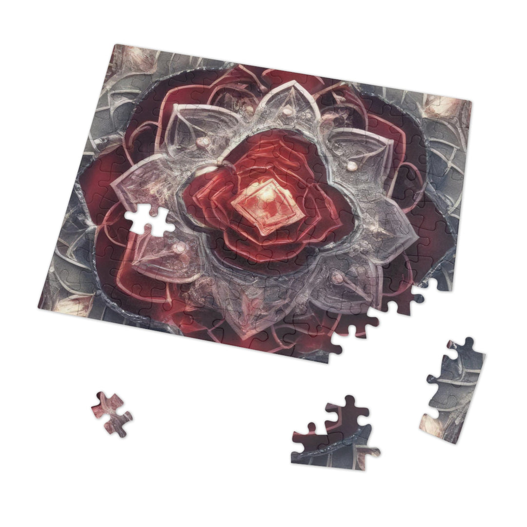 Ethereal Crystal Bloom - Jigsaw Puzzle (100, 252, 500, 1000 pieces) - Puzzle - g(0D·IO) - 29.25" × 19.75" (1000 pcs) - -