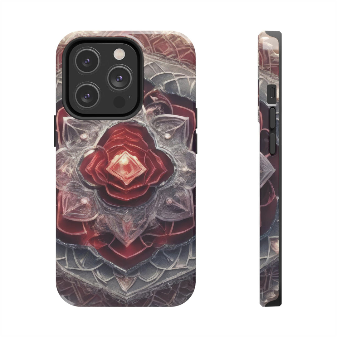 Ethereal Crystal Bloom - Tough Phone Case - Phone Case - g(0D·IO) - iPhone 14 Pro - -