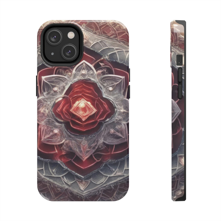 Ethereal Crystal Bloom - Tough Phone Case - Phone Case - g(0D·IO) - iPhone 14 - -