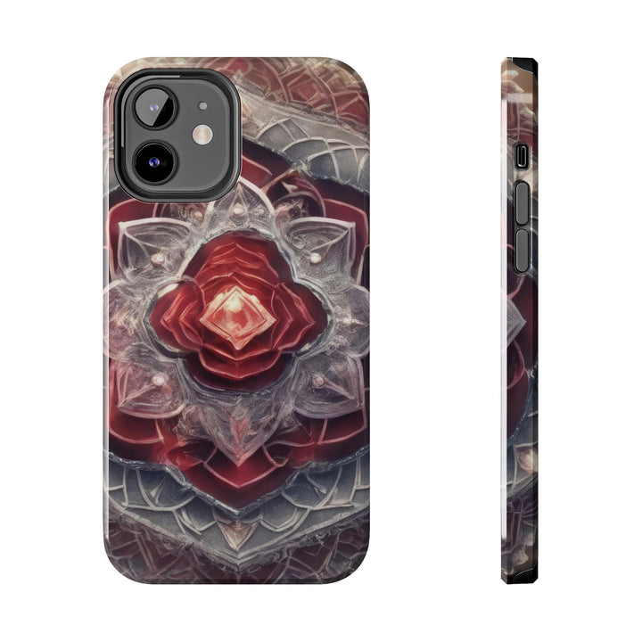 Ethereal Crystal Bloom - Tough Phone Case - Phone Case - g(0D·IO) - iPhone 12 - -