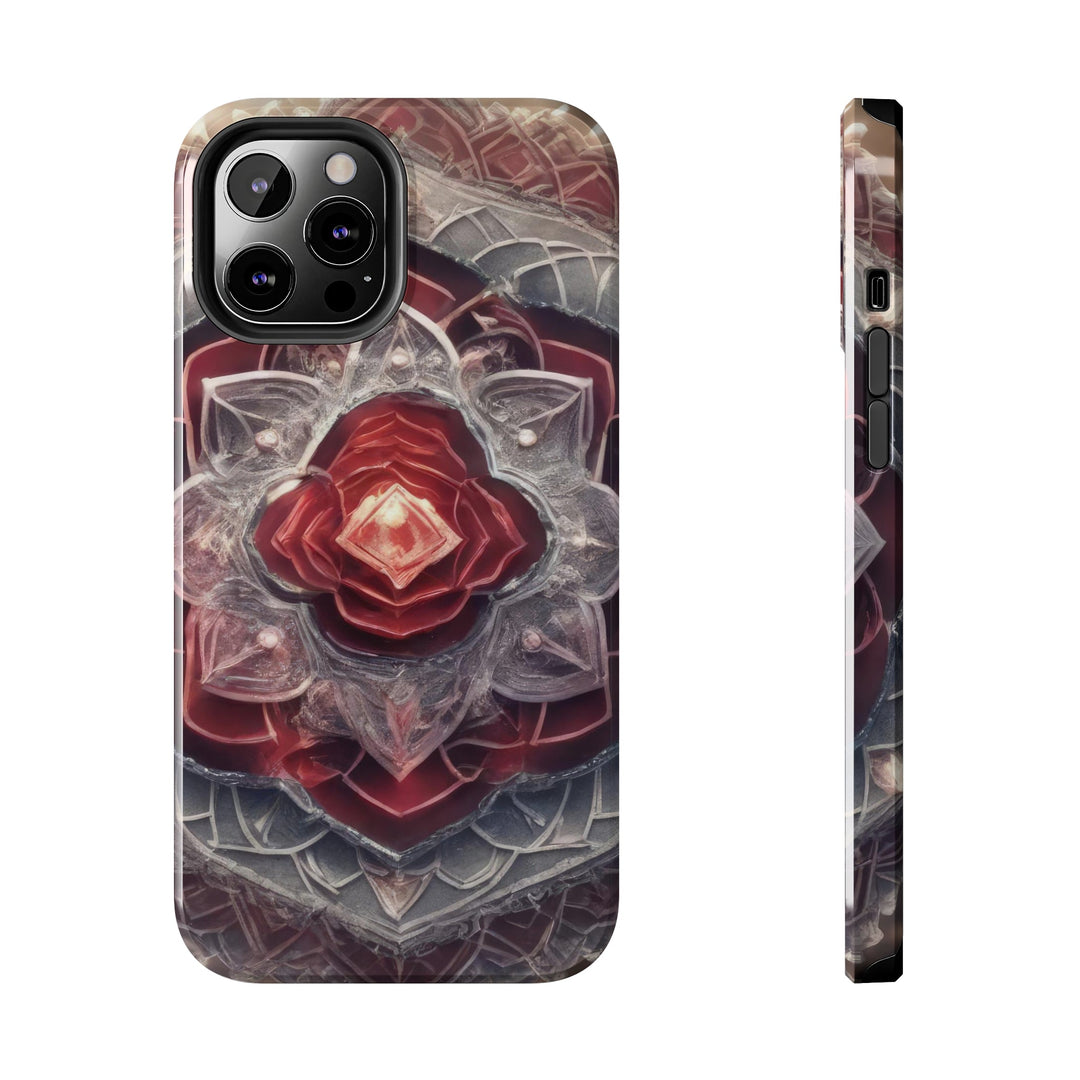 Ethereal Crystal Bloom - Tough Phone Case - Phone Case - g(0D·IO) - iPhone 12 Pro Max - -