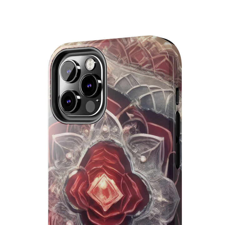 Ethereal Crystal Bloom - Tough Phone Case - Phone Case - g(0D·IO) - iPhone 13 Mini - -