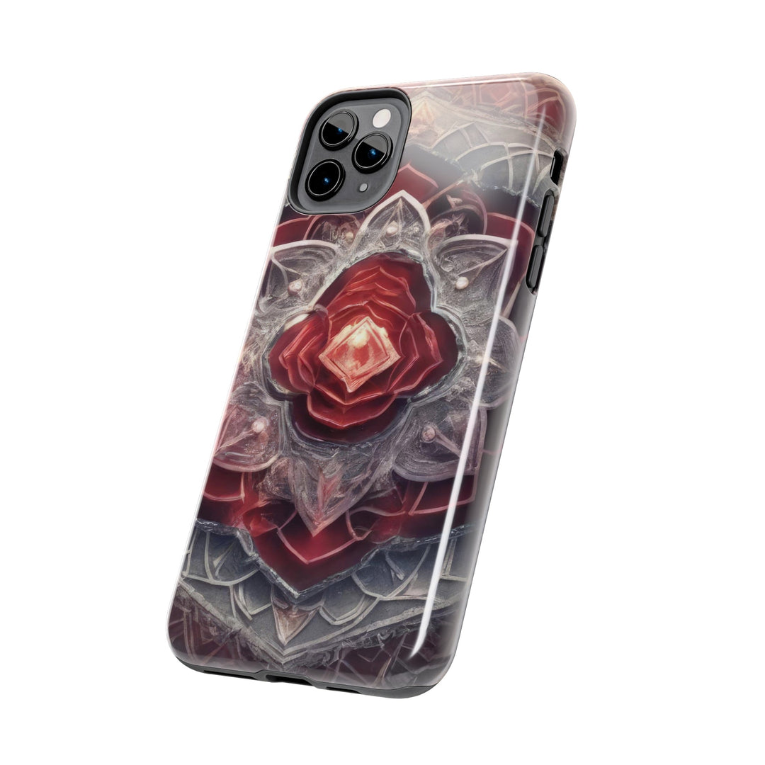 Ethereal Crystal Bloom - Tough Phone Case - Phone Case - g(0D·IO) - iPhone 13 Mini - -