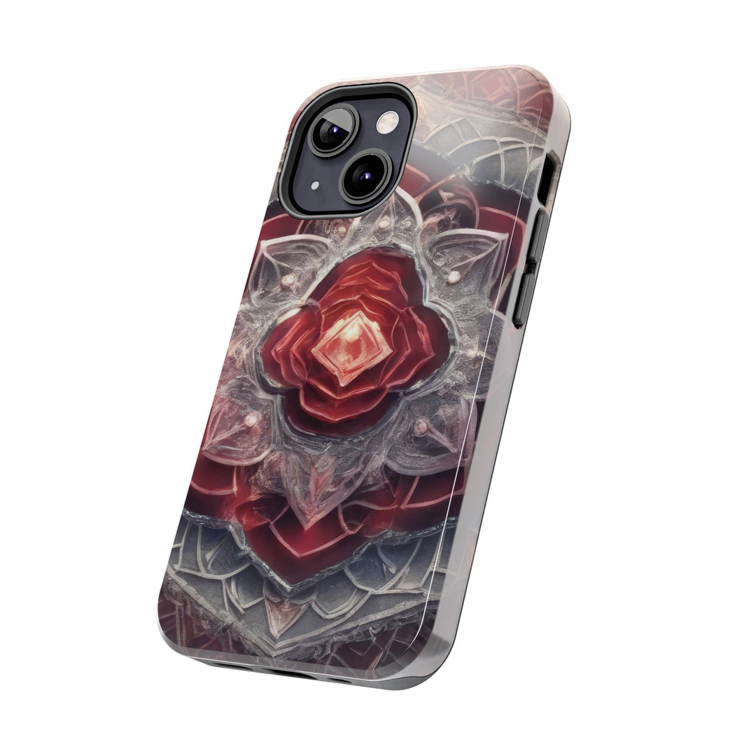 Ethereal Crystal Bloom - Tough Phone Case - Phone Case - g(0D·IO) - iPhone 13 Mini - -