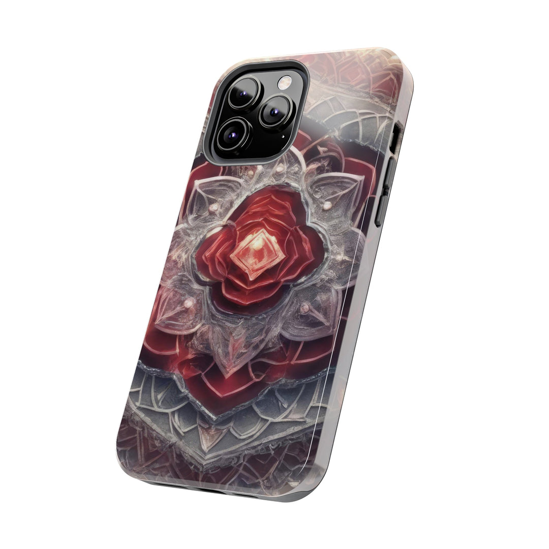 Ethereal Crystal Bloom - Tough Phone Case - Phone Case - g(0D·IO) - iPhone 13 Mini - -