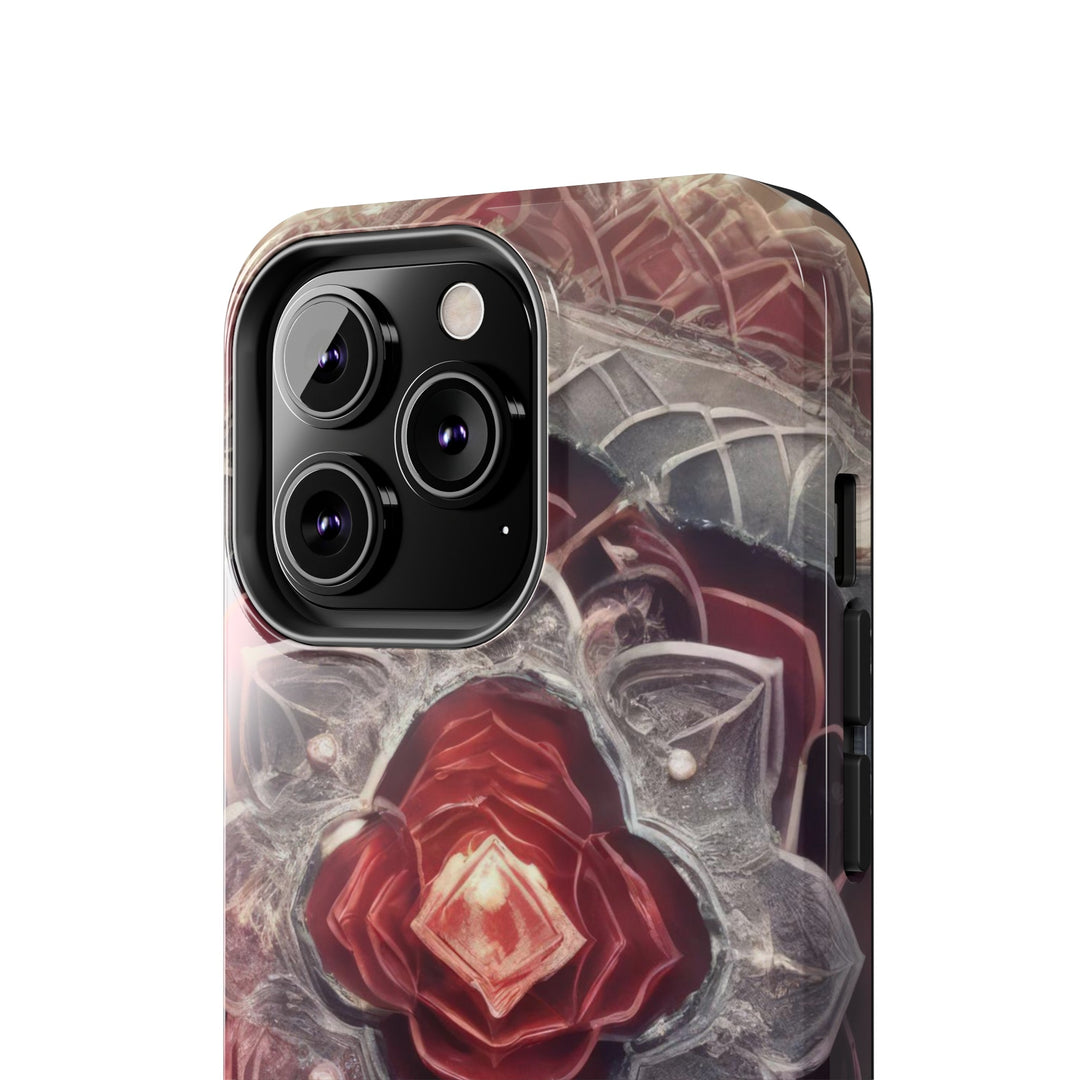 Ethereal Crystal Bloom - Tough Phone Case - Phone Case - g(0D·IO) - iPhone 13 Mini - -