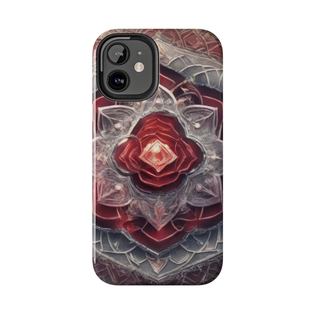 Ethereal Crystal Bloom - Tough Phone Case - Phone Case - g(0D·IO) - iPhone 13 Mini - -