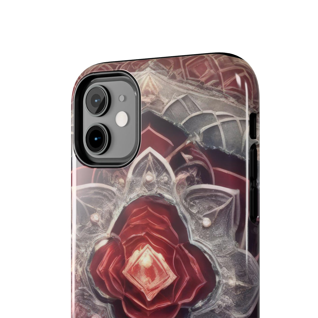 Ethereal Crystal Bloom - Tough Phone Case - Phone Case - g(0D·IO) - iPhone 13 Mini - -