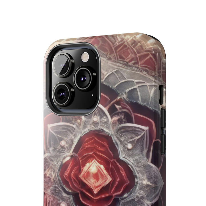 Ethereal Crystal Bloom - Tough Phone Case - Phone Case - g(0D·IO) - iPhone 13 Mini - -