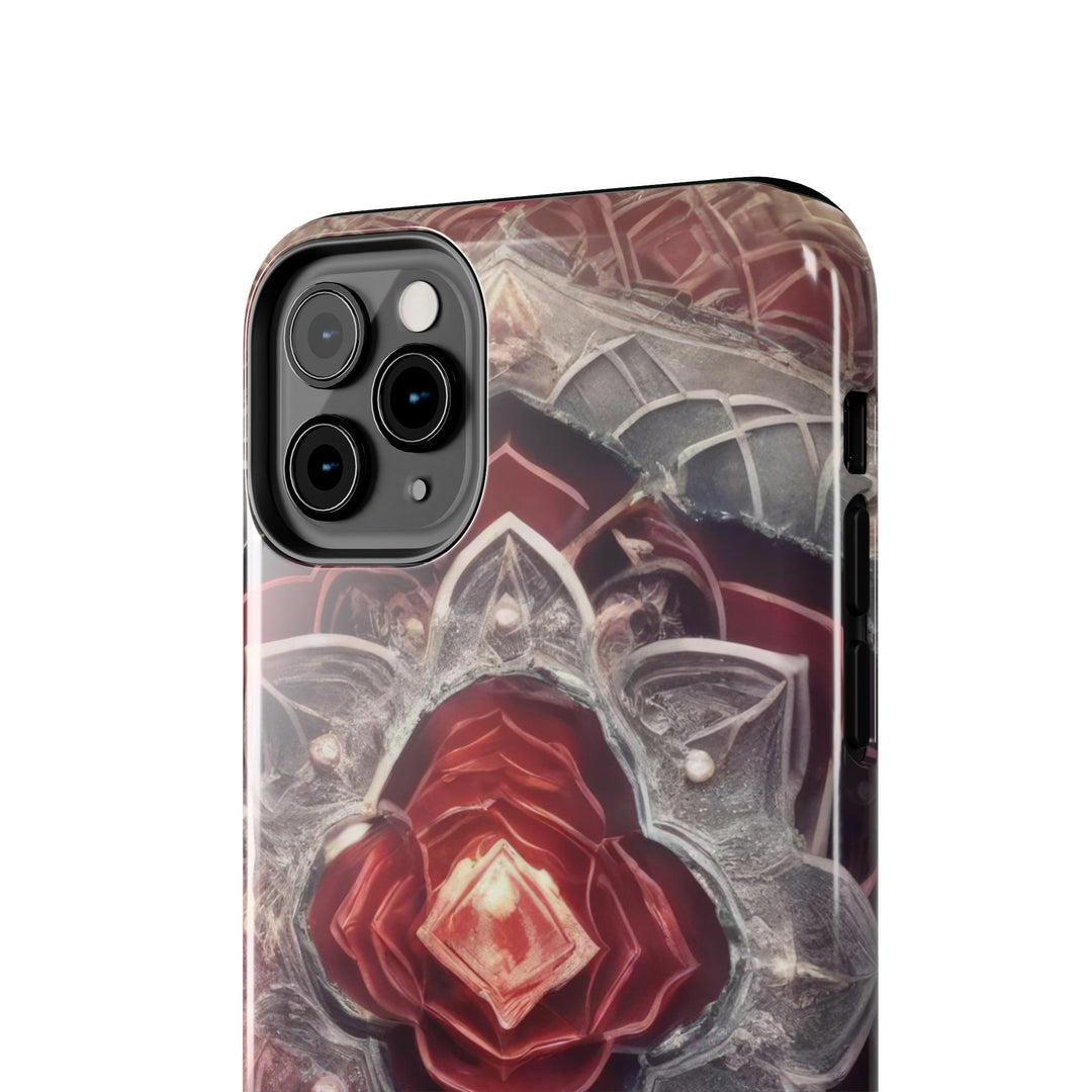 Ethereal Crystal Bloom - Tough Phone Case - Phone Case - g(0D·IO) - iPhone 13 Mini - -