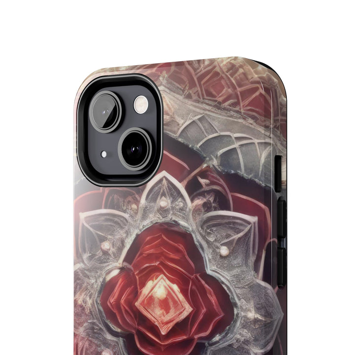 Ethereal Crystal Bloom - Tough Phone Case - Phone Case - g(0D·IO) - iPhone 13 Mini - -