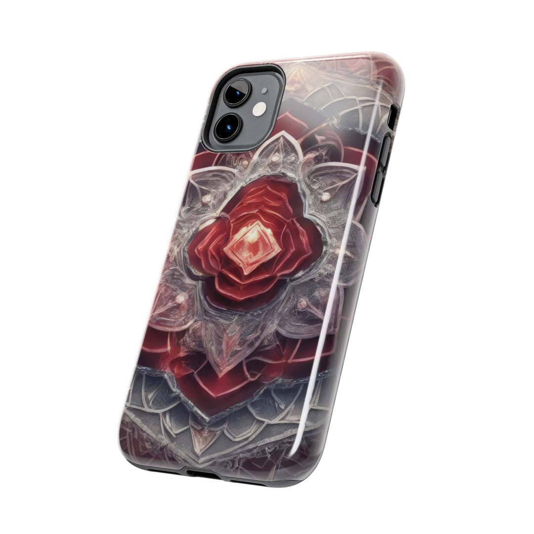 Ethereal Crystal Bloom - Tough Phone Case - Phone Case - g(0D·IO) - iPhone 13 Mini - -