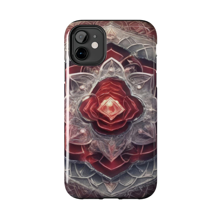 Ethereal Crystal Bloom - Tough Phone Case - Phone Case - g(0D·IO) - iPhone 13 Mini - -