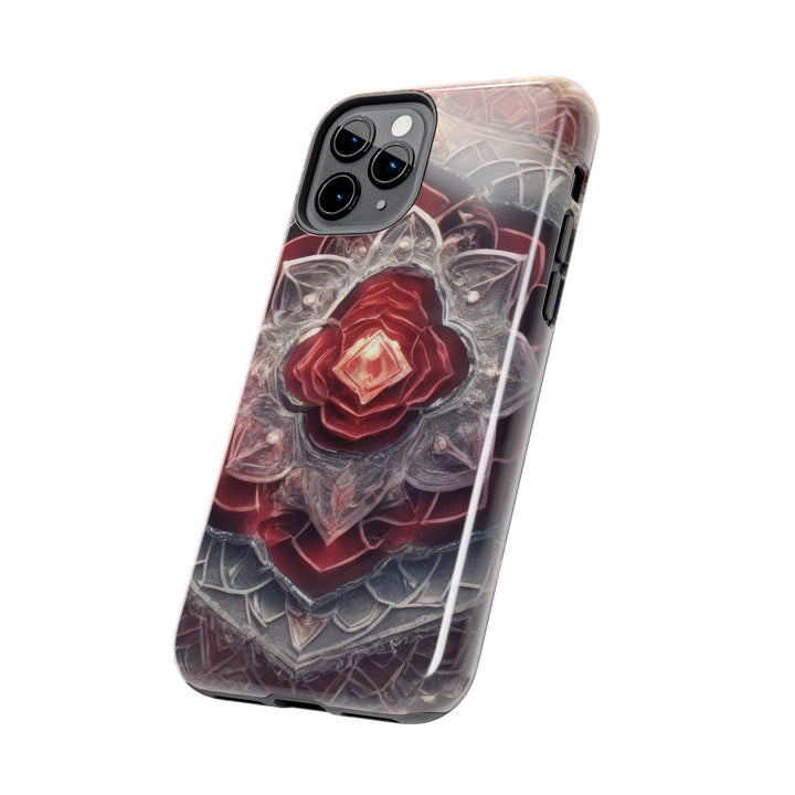 Ethereal Crystal Bloom - Tough Phone Case - Phone Case - g(0D·IO) - iPhone 13 Mini - -