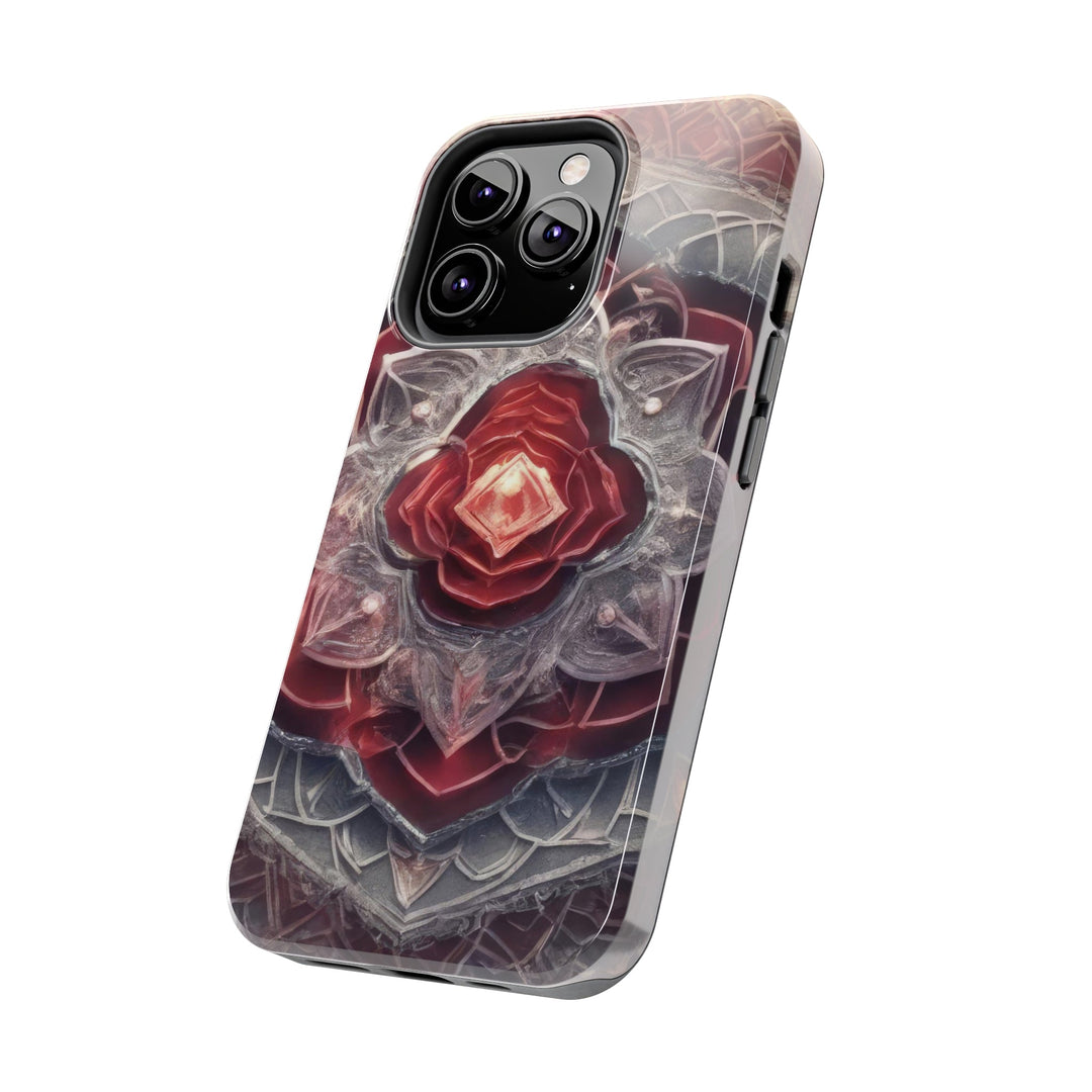 Ethereal Crystal Bloom - Tough Phone Case - Phone Case - g(0D·IO) - iPhone 13 Mini - -