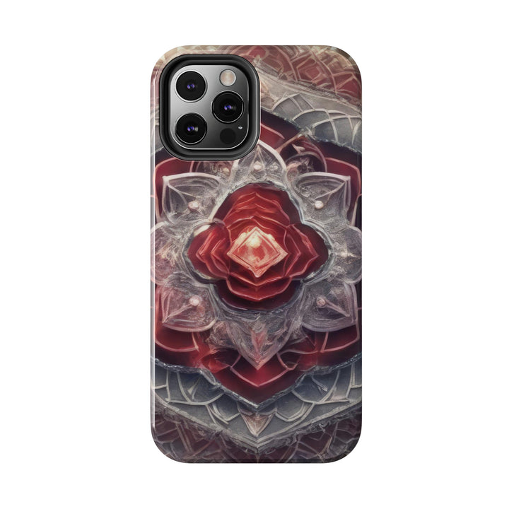 Ethereal Crystal Bloom - Tough Phone Case - Phone Case - g(0D·IO) - iPhone 13 Mini - -