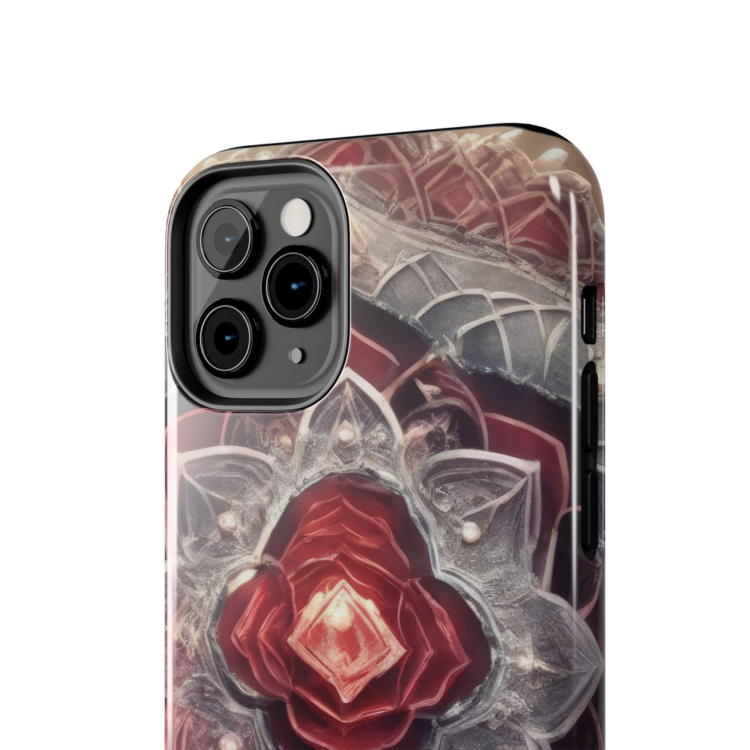 Ethereal Crystal Bloom - Tough Phone Case - Phone Case - g(0D·IO) - iPhone 13 Mini - -