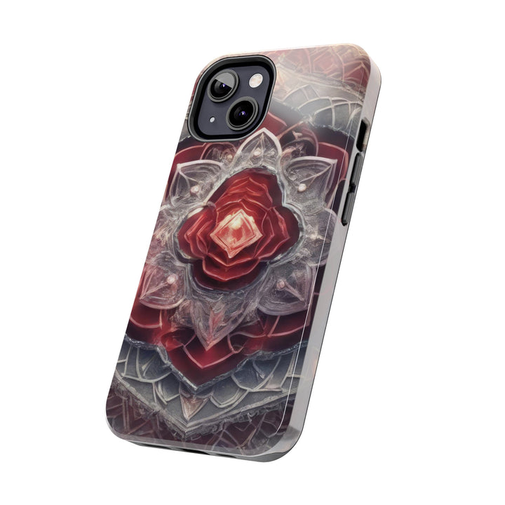 Ethereal Crystal Bloom - Tough Phone Case - Phone Case - g(0D·IO) - iPhone 13 Mini - -