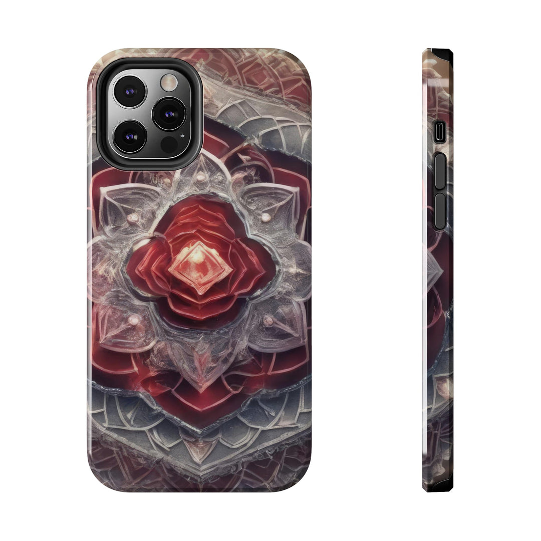 Ethereal Crystal Bloom - Tough Phone Case - Phone Case - g(0D·IO) - iPhone 12 Pro - -