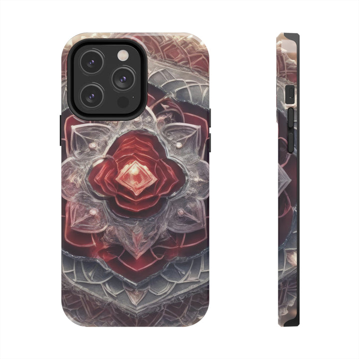 Ethereal Crystal Bloom - Tough Phone Case - Phone Case - g(0D·IO) - iPhone 14 Pro Max - -