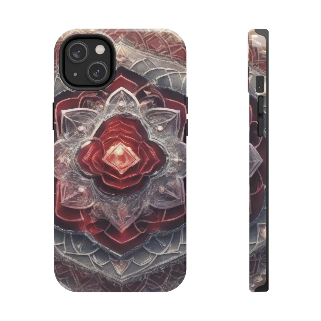 Ethereal Crystal Bloom - Tough Phone Case - Phone Case - g(0D·IO) - iPhone 14 Plus - -