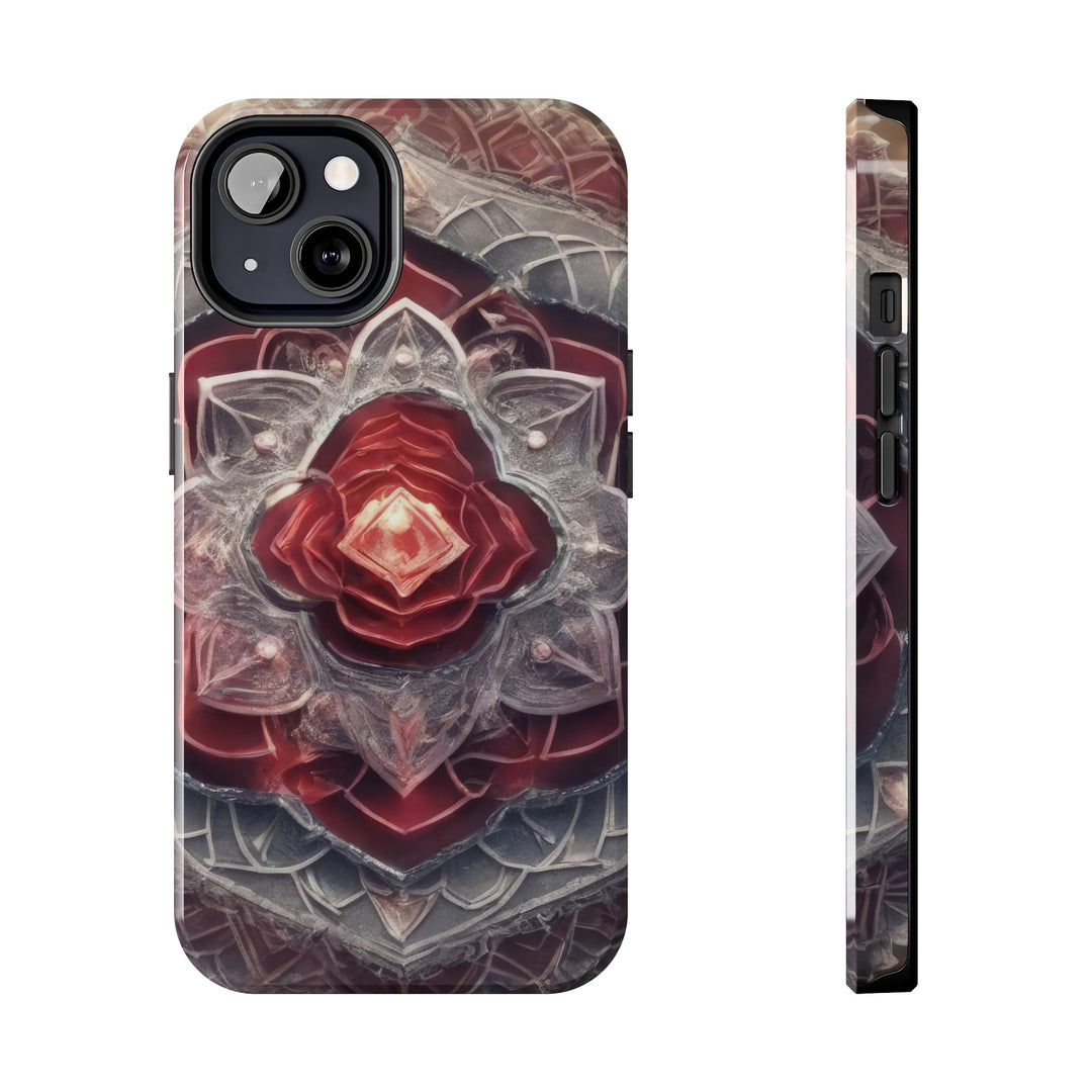 Ethereal Crystal Bloom - Tough Phone Case - Phone Case - g(0D·IO) - iPhone 13 - -