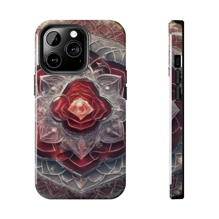 Ethereal Crystal Bloom - Tough Phone Case - Phone Case - g(0D·IO) - iPhone 13 Pro - -