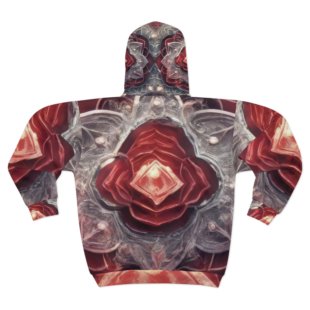 Ethereal Crystal Bloom - Unisex Zip Hoodie - All Over Prints - g(0D·IO) - XS - -