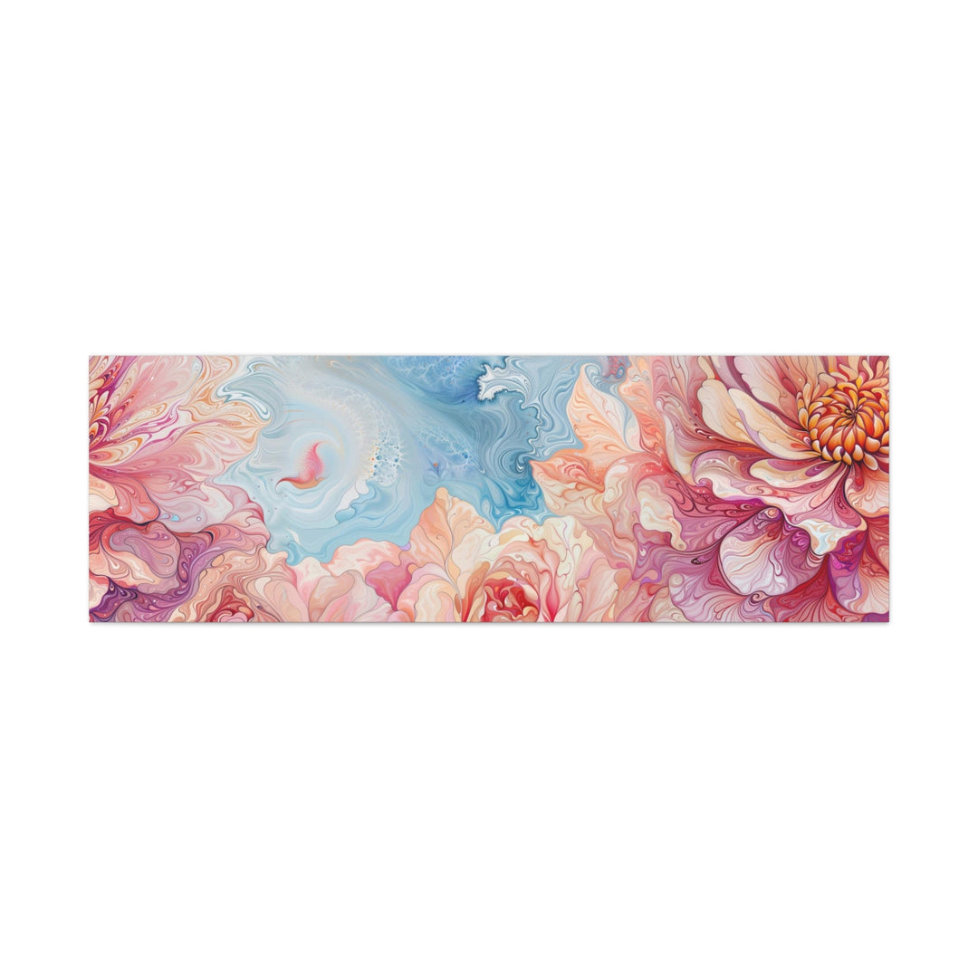 Ethereal Floral Dreamscape - Matte Canvas Print 1.25" - Canvas - g(0D·IO) - 60" x 20" (Horizontal) - 1.25" -