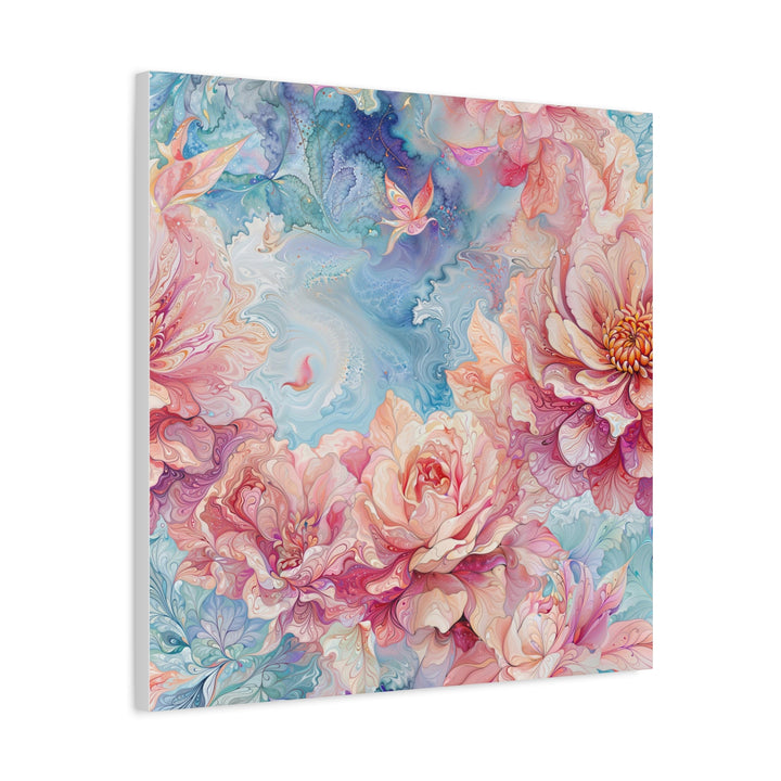 Ethereal Floral Dreamscape - Matte Canvas Print 1.25" - Canvas - g(0D·IO) - 36" x 36" - 1.25" -