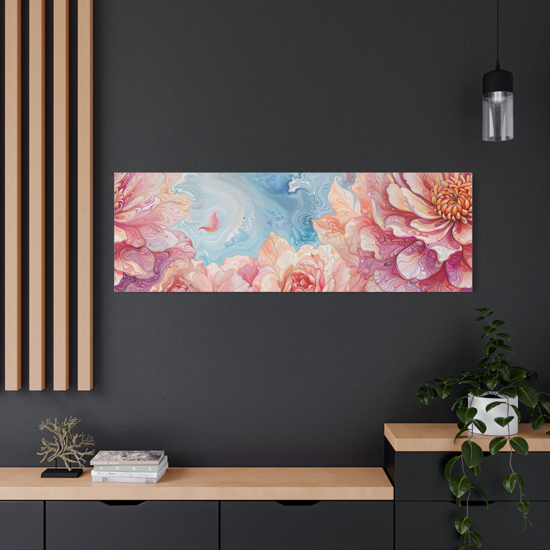 Ethereal Floral Dreamscape - Matte Canvas Print 1.25" - Canvas - g(0D·IO) - 36" x 36" - 1.25" -