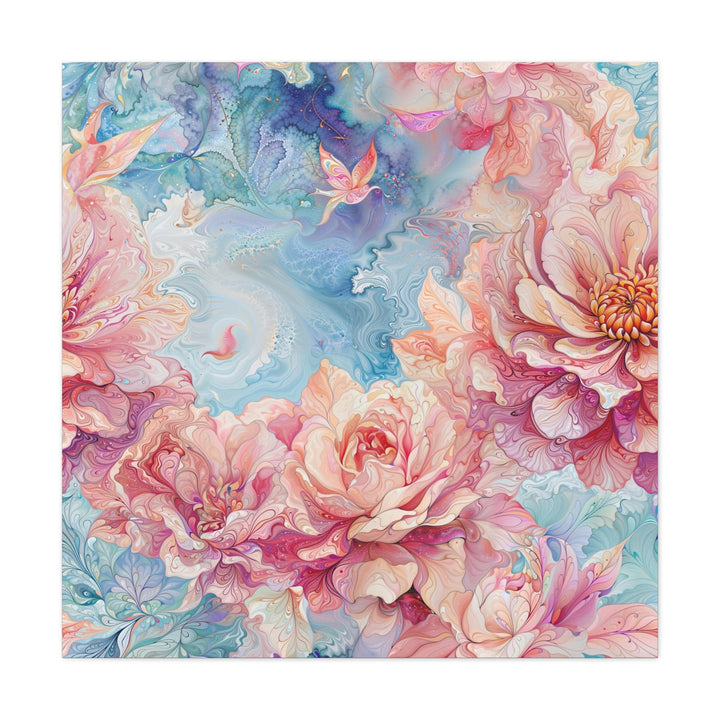 Ethereal Floral Dreamscape - Matte Canvas Print 1.25" - Canvas - g(0D·IO) - 36" x 36" - 1.25" -