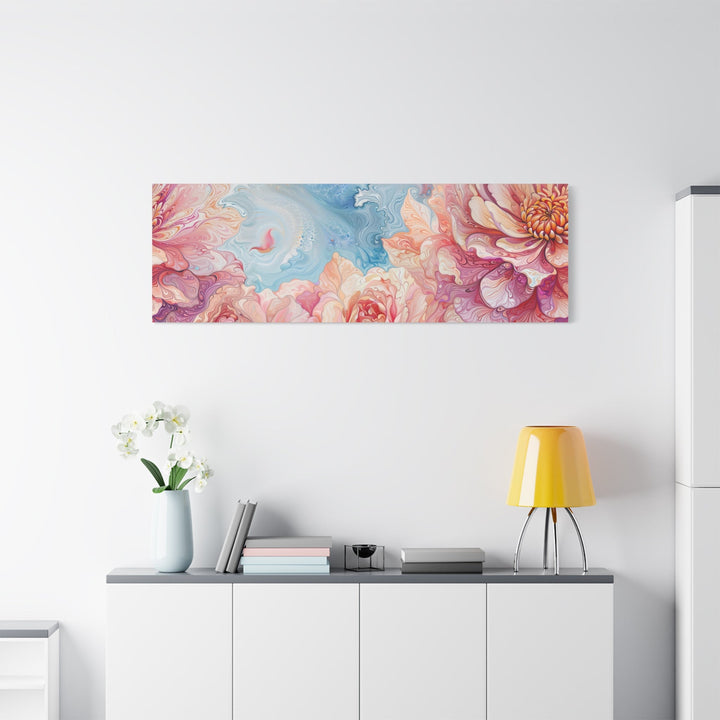 Ethereal Floral Dreamscape - Matte Canvas Print 1.25" - Canvas - g(0D·IO) - 36" x 36" - 1.25" -