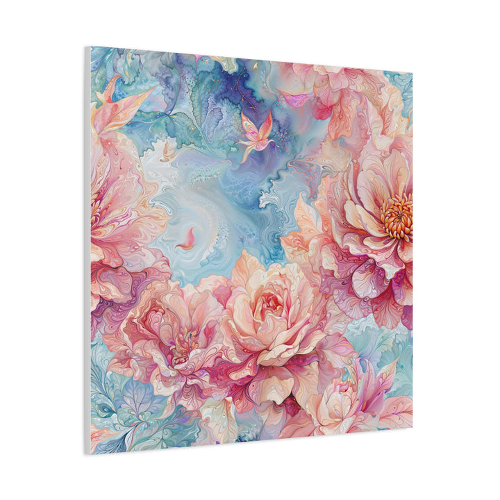 Ethereal Floral Dreamscape - Matte Canvas Print 1.25" - Canvas - g(0D·IO) - 36" x 36" - 1.25" -