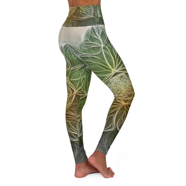 Ethereal Floral Mandala - High Waisted AOP Yoga Leggings - All Over Prints - g(0D·IO) - XS - -