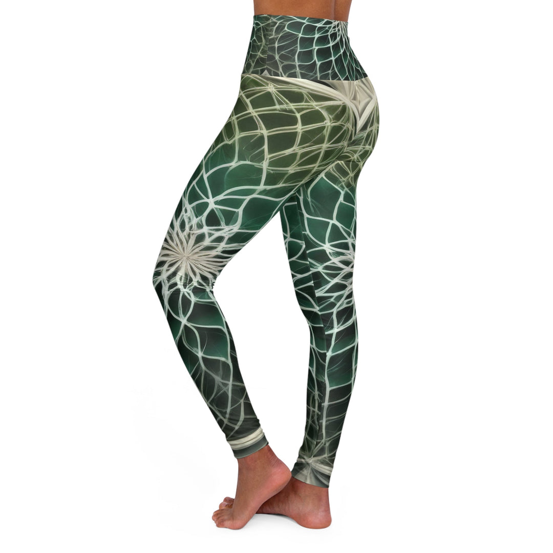 Ethereal Floral Mandala - High Waisted AOP Yoga Leggings - All Over Prints - g(0D·IO) - XS - -